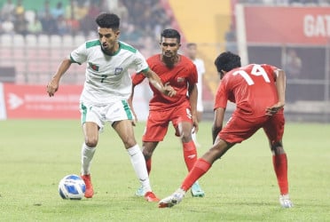 Bangladesh suffer 0-1 defeat to Maldives