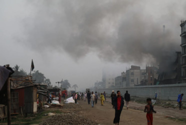 Dhaka's air quality remains unhealthy