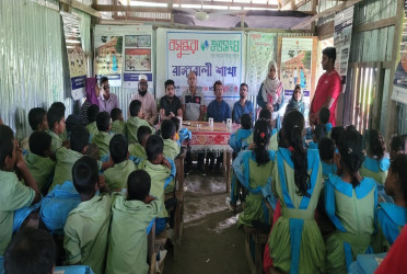 Shuvosangho holds adolescent health awareness session in Rangabali