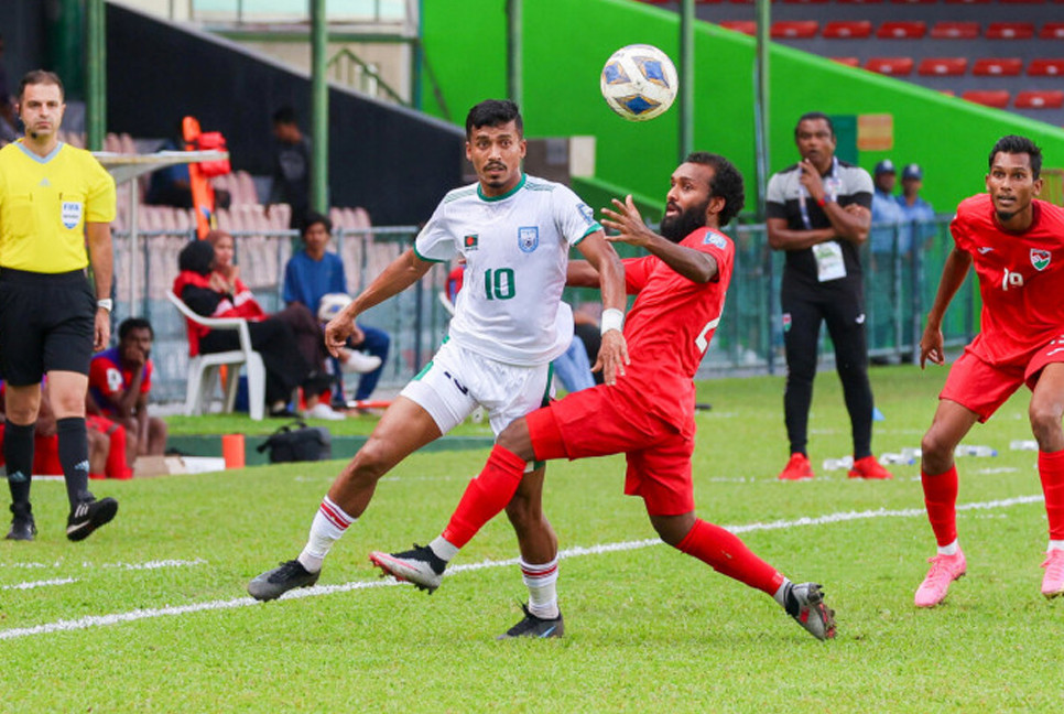 Bangladesh take on Maldives Saturday evening