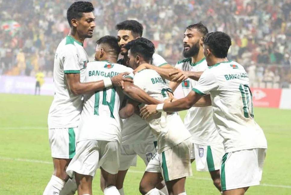 Bangladesh beat Maldives 2-1