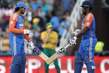 India go on record six-hitting spree against South Africa