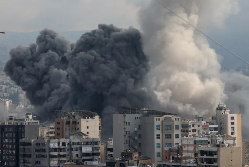 Beirut’s Dahiyeh being bombed 50 times in one week