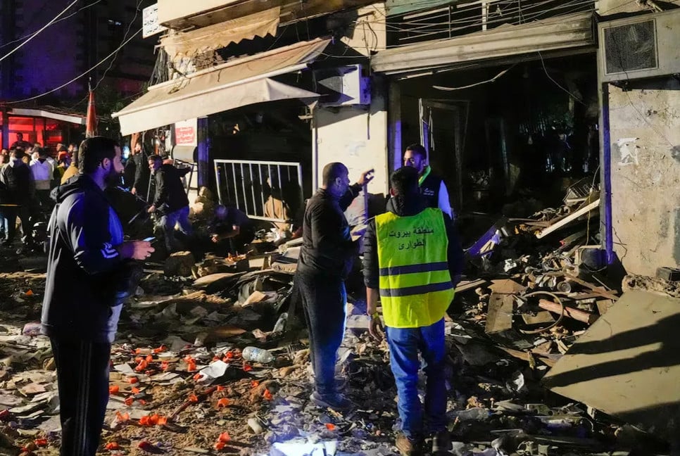 Israel attacks key government buildings, embassies in Beirut