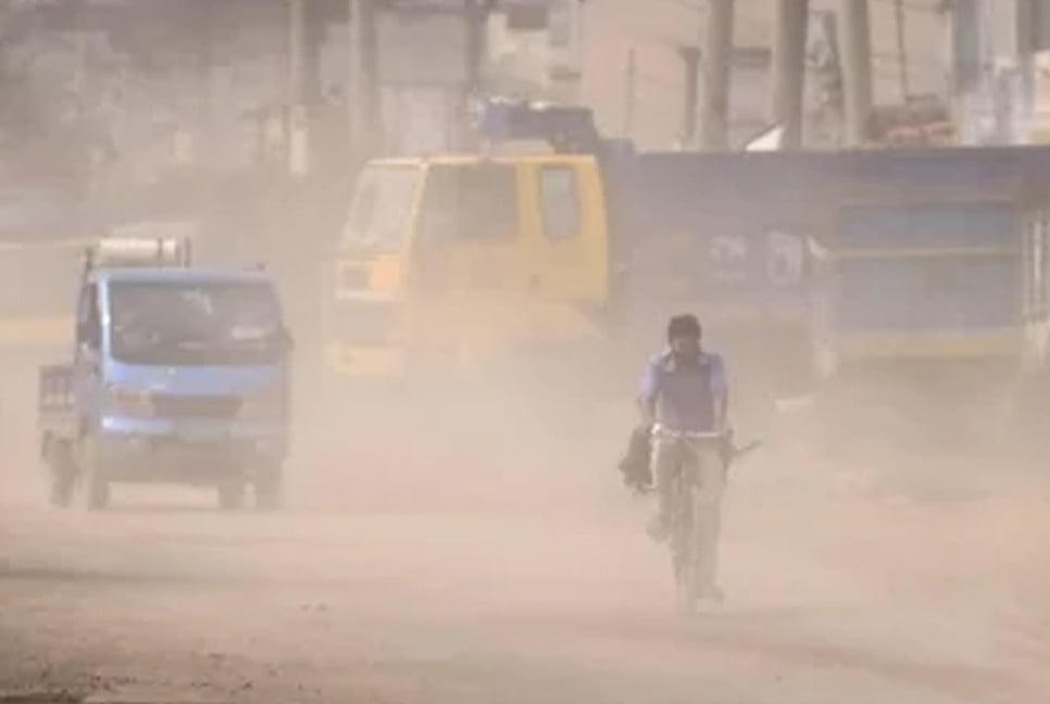 Dhaka’s air quality marks ‘very unhealthy’ Tuesday morning