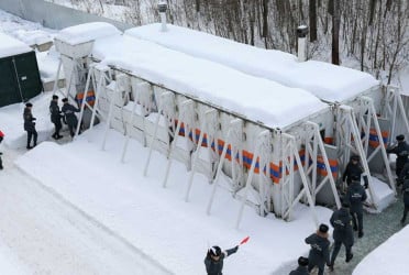 Russia begins production of nuclear-resistant mobile bomb shelters