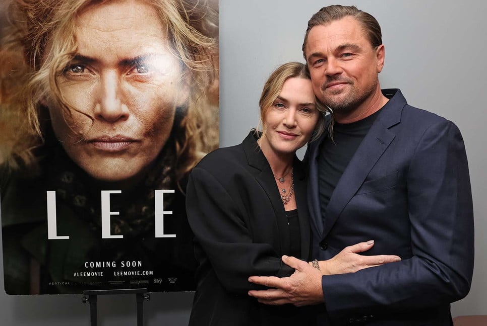 Titanic stars DiCaprio and Winslet reunite at ‘Lee’ screening