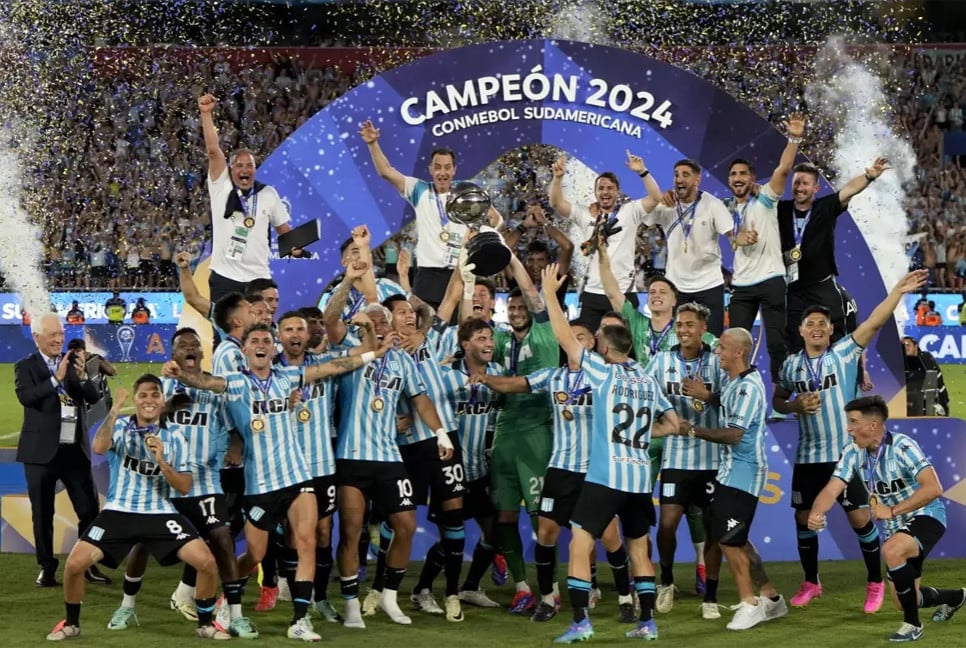 Argentina’s Racing wins its first Copa Sudamericana championship