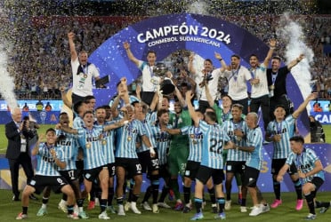 Argentina’s Racing wins its first Copa Sudamericana championship