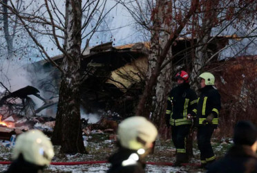 Cargo jet crashes in Lithuania