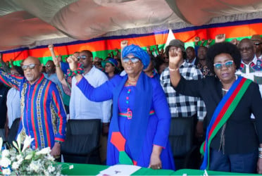 Namibia votes potentially electing its first female president