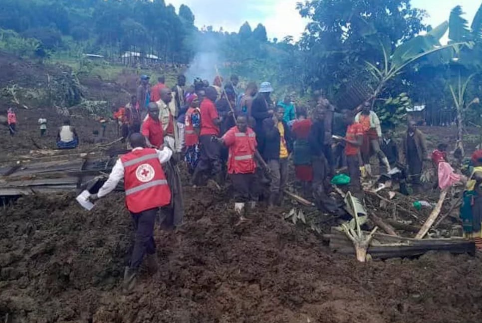 Landslides bury 40 homes in Eastern Uganda, 13 dead