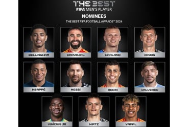 Messi's nomination for The Best FIFA Men's Player 2024 Award shocks and shakes