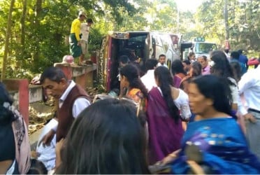 College girl killed in Rangamati road accident