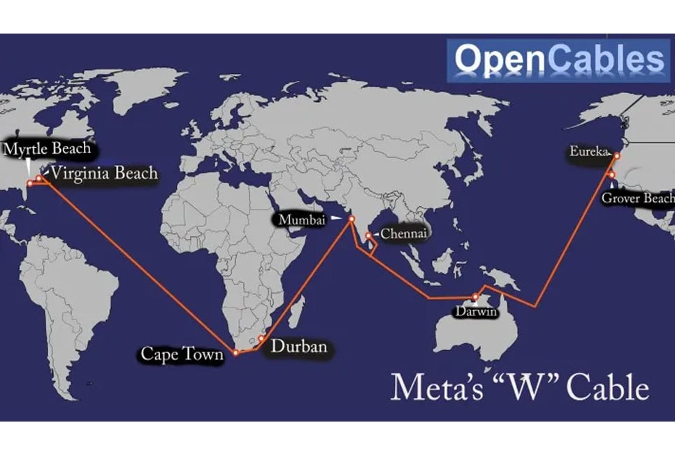 Meta reportedly planning $10B Global Subsea Cable project