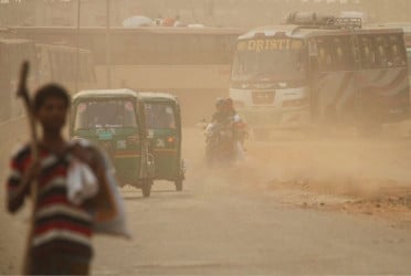 Dhaka worldwide 5th worst in air quality