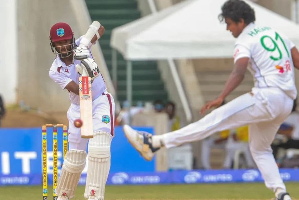 Bowlers help WI edge ahead against Bangladesh after day 2