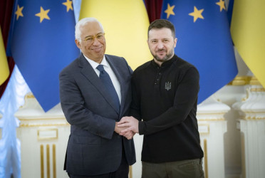 Zelenskyy meets with EU leaders to strengthen Ukraine's defense, EU integration