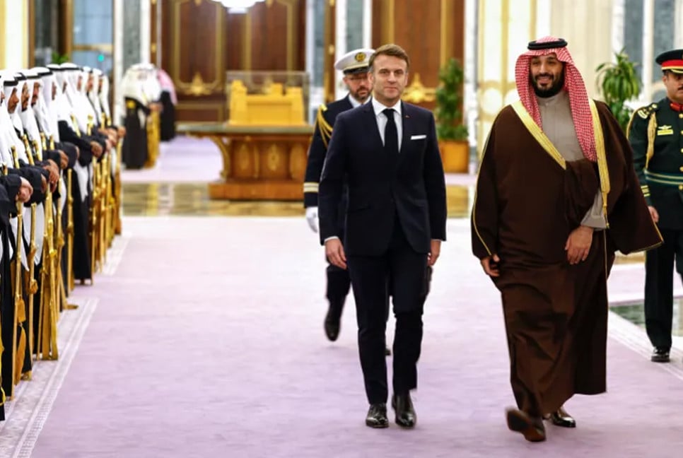 Macron, Saudi Crown Prince call for a Gaza ceasefire ‘without further delay’