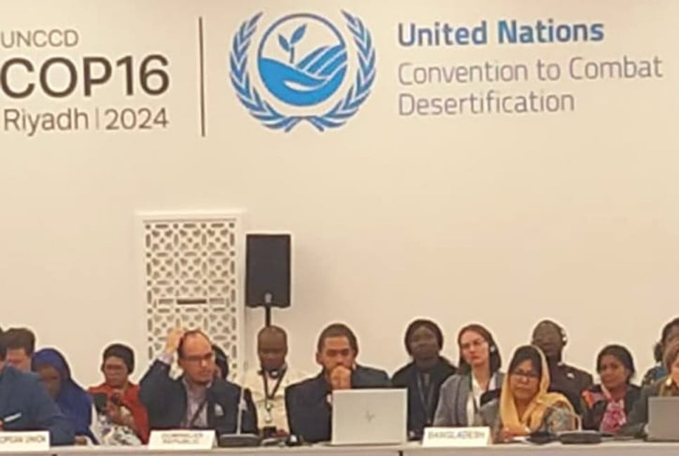 Bangladesh showcases women’s leadership in sustainable land management at UNCCD COP16