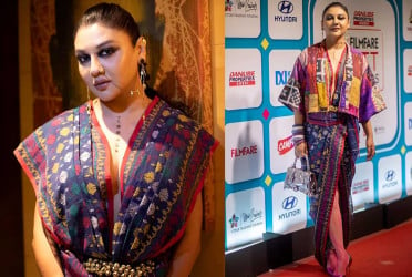 Jaya Ahsan receives special award at Filmfare OTT 2024, stuns in unique Jamdani look