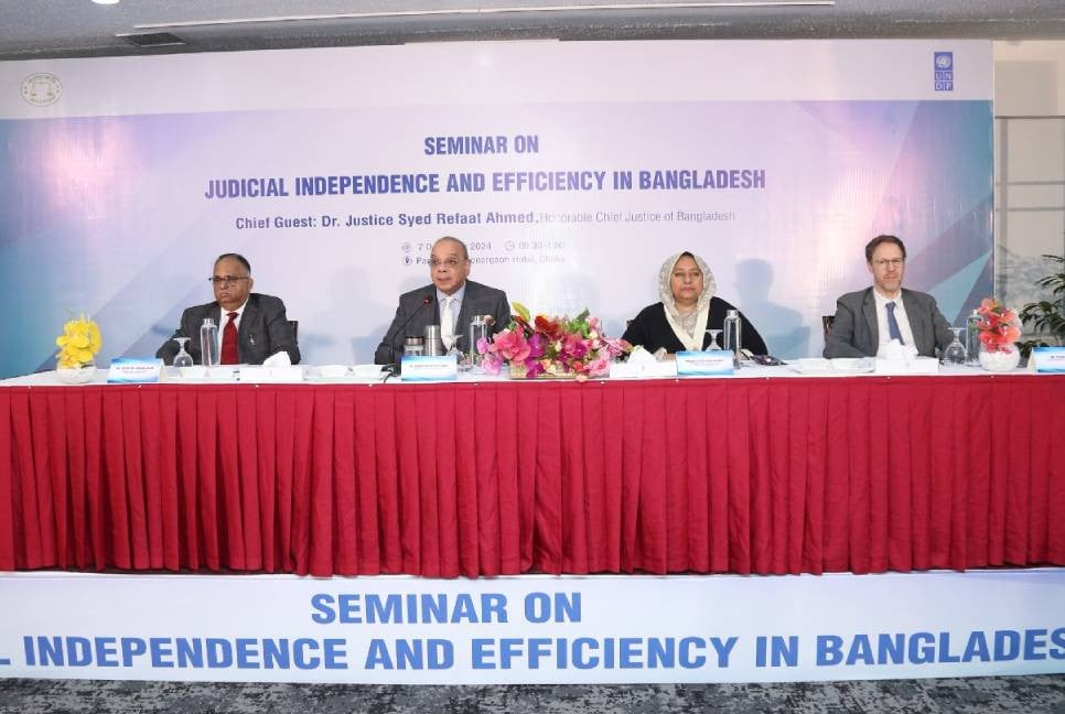 Judicial efficiency a moral imperative: CJ