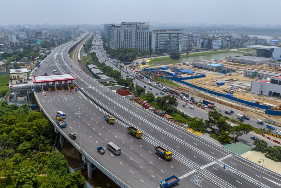 Dhaka elevated expressway construction resumes after nine-month delay