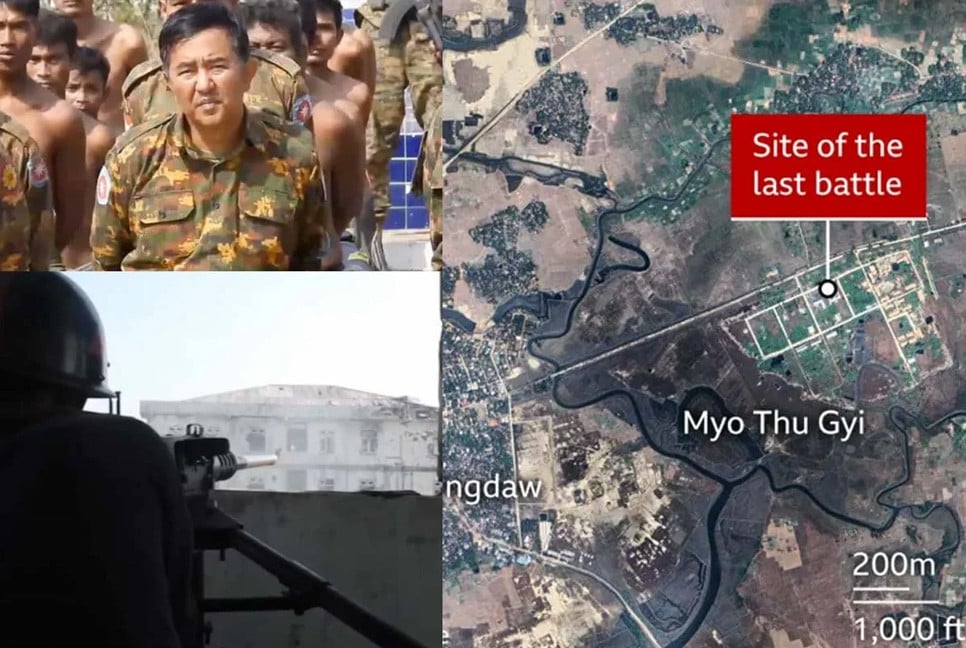 Bloody siege ends Myanmar army's control over western border