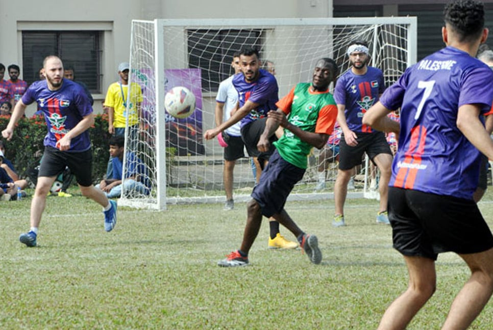 5th Embassy Football Fest kicks off in Dhaka