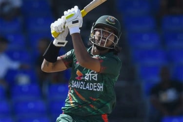 Soumya confident ahead of T20 series against West Indies