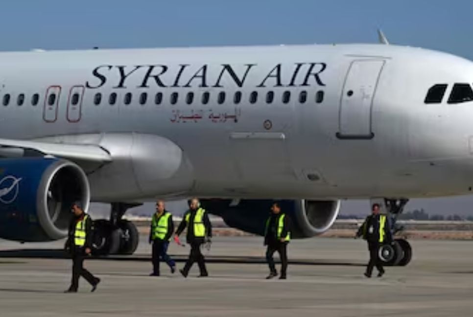 1st flight since Assad’s fall takes off from Damascus airport