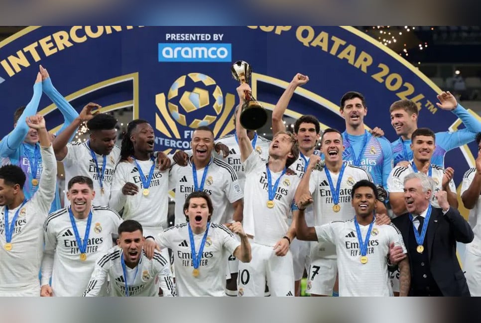 Real Madrid win FIFA Intercontinental Cup