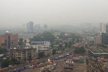 Dhaka ranked 3rd for adverse air quality on Thursday morning