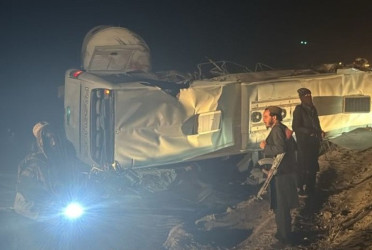 52 killed in 2 bus accidents in central Afghanistan