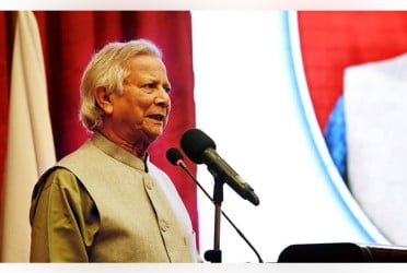 Prof Yunus delivers lecture at Al-Azhar University in Cairo