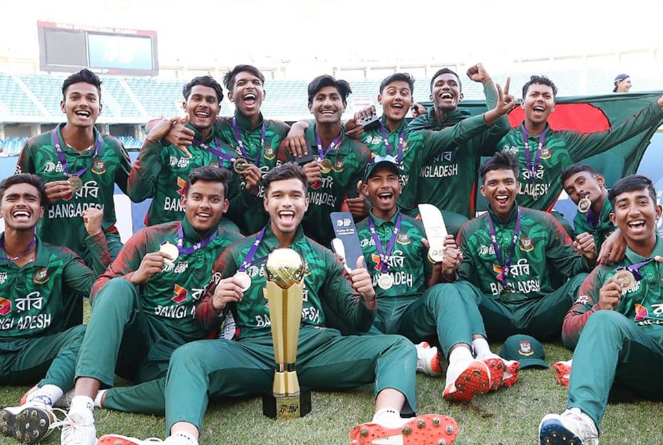 U-19 cricketers get cash bonus from BCB for Asia Cup triumph