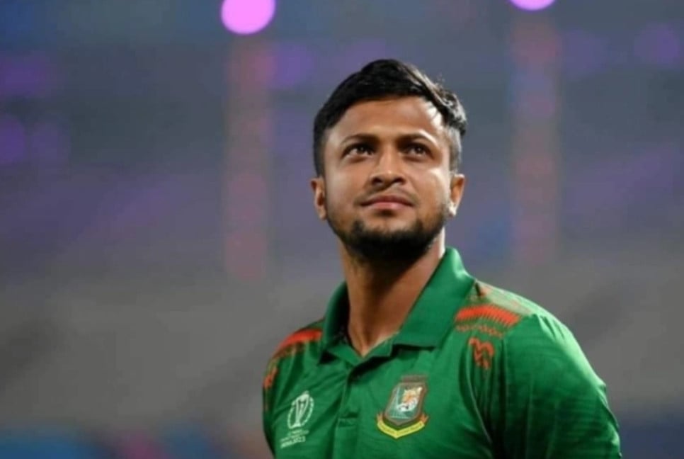 Shakib gives bowling test in Chennai