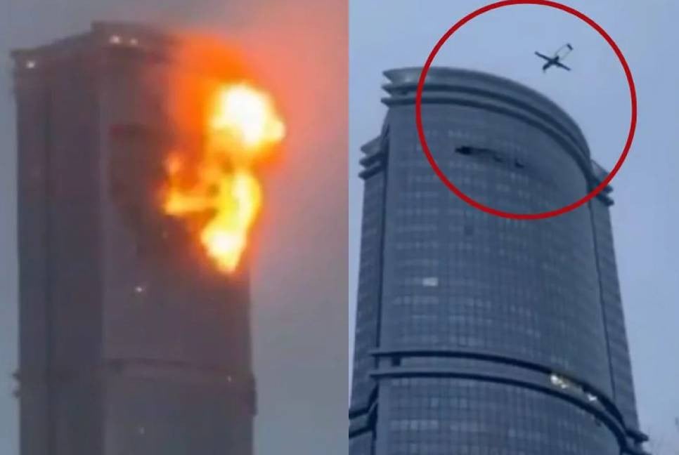 Russia hit with 9/11 style attack on high-rise buildings