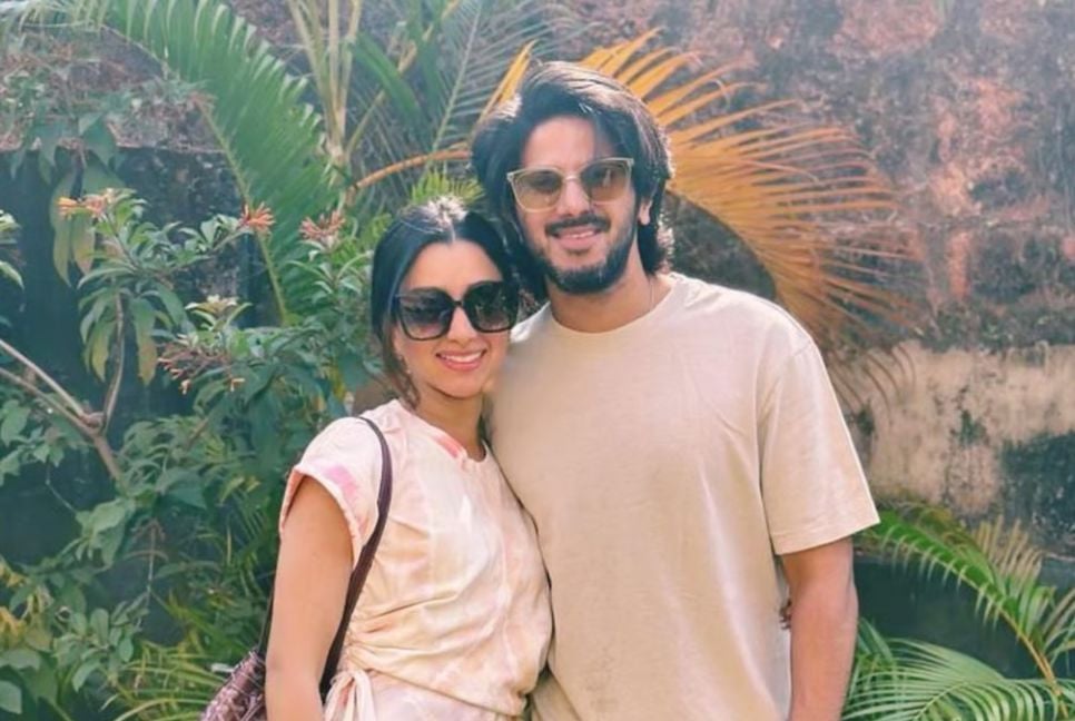 Dulquer Salmaan shares romantic anniversary note for wife Amaal