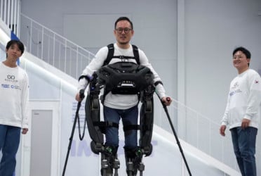 South Korean team develops 'Iron Man' robot that helps paraplegics walk