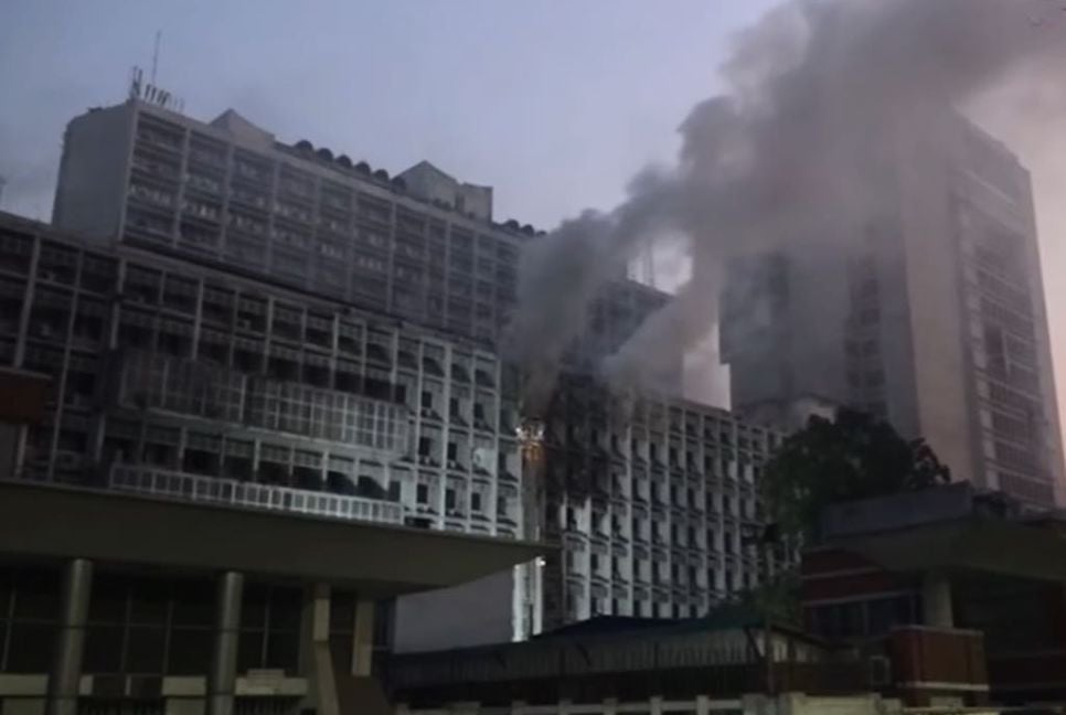 8th, 9th floors mostly damaged by secretariat fire