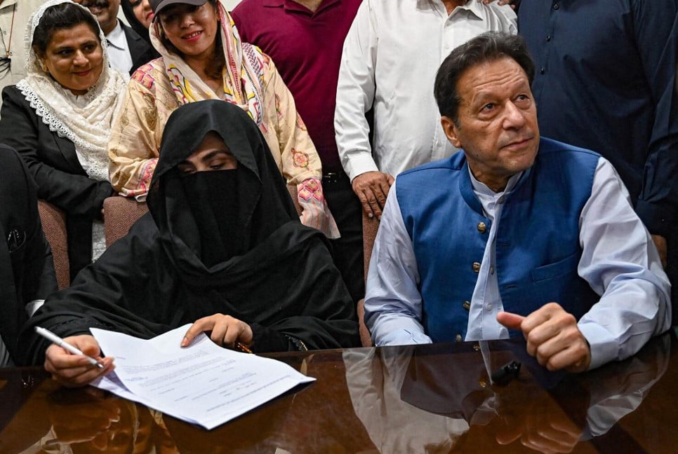 Pakistan court grants ex-PM Khan's wife Bushra Bibi interim bail  in protest case