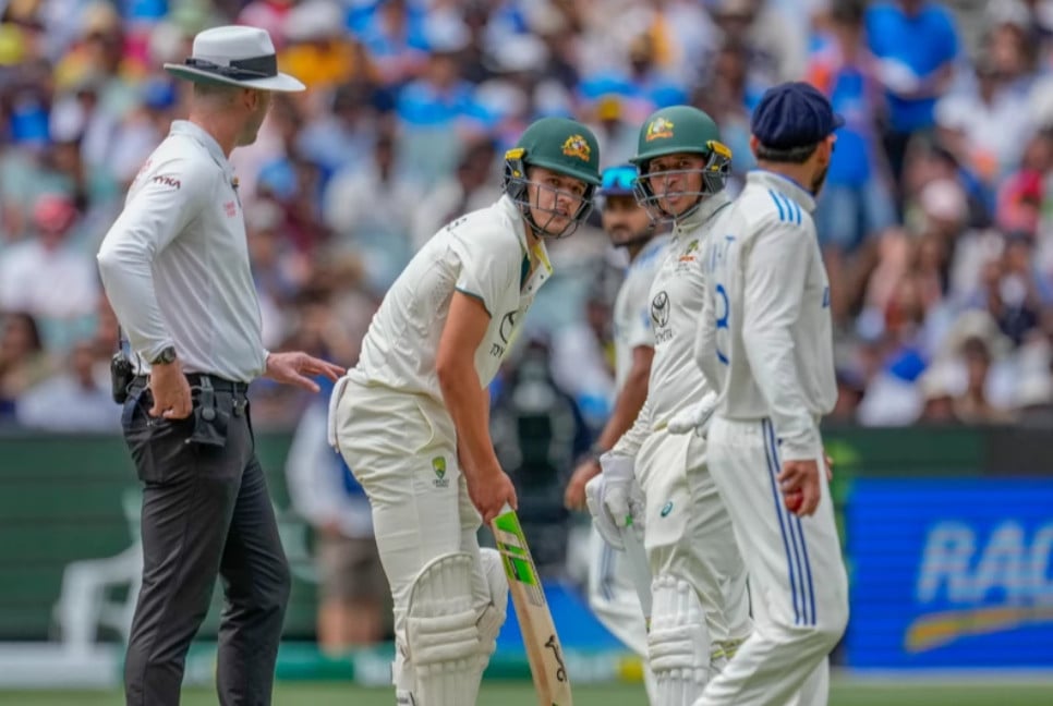 Kohli and Konstas provide a fiery start to the 4th Test