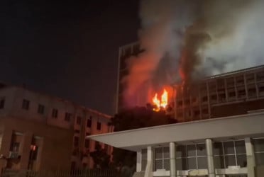 Fire disrupts activities at Bangladesh Secretariat