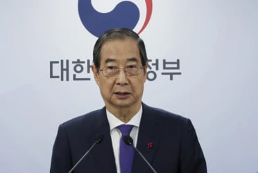 Motion to impeach South Korea’s acting president submitted