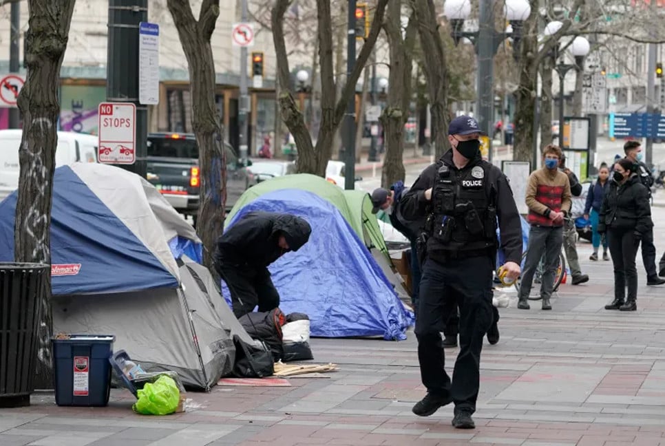 US homelessness up 18 percent in last year