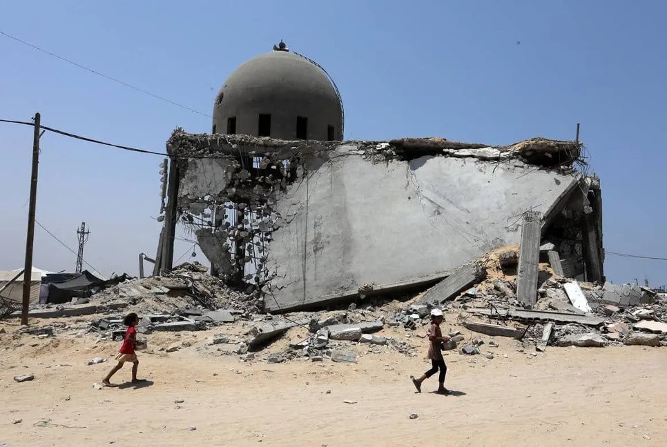 Israel destroyed more than 800 Gaza mosques in 2024