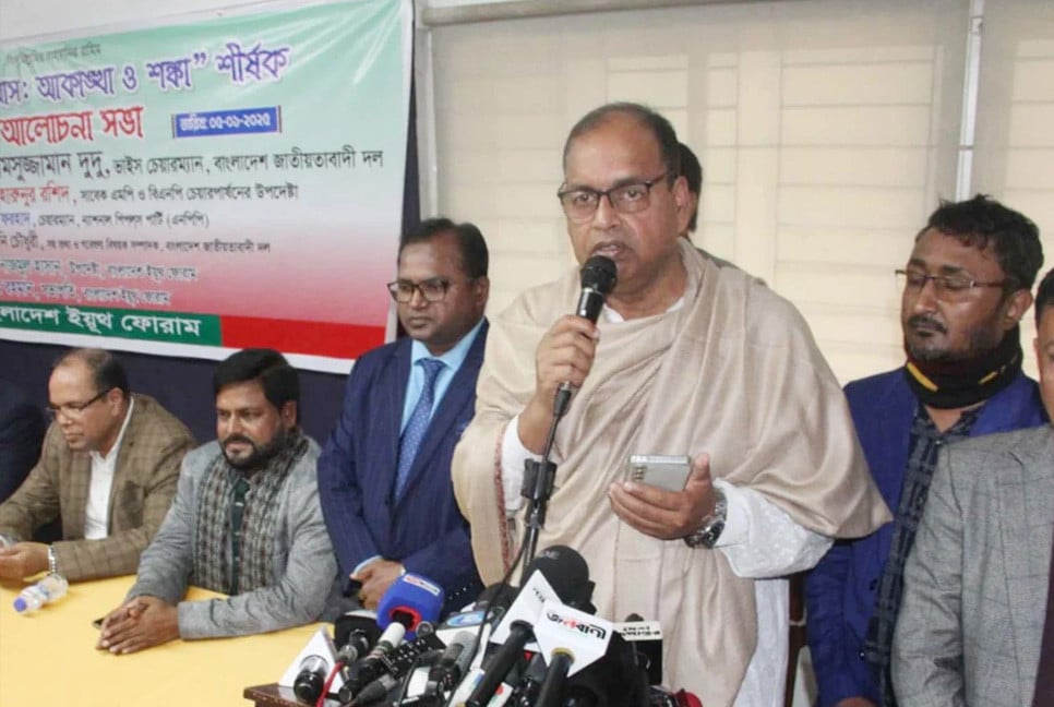 Those who compare BNP with AL are devil’s master: Shamsuzzaman Dudu