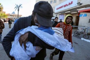 Eighth baby freezes to death in Gaza