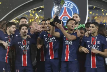 PSG win Champions Trophy as Dembélé scores